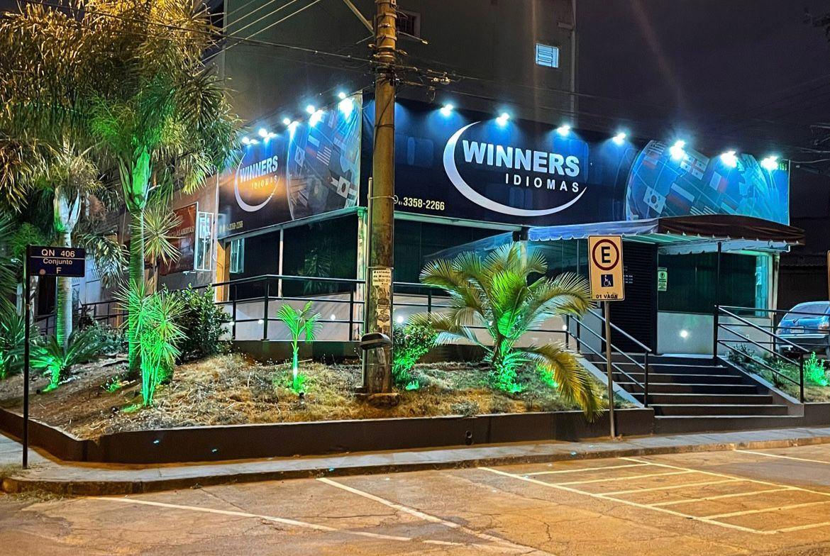 Fachada da Winners Idiomas